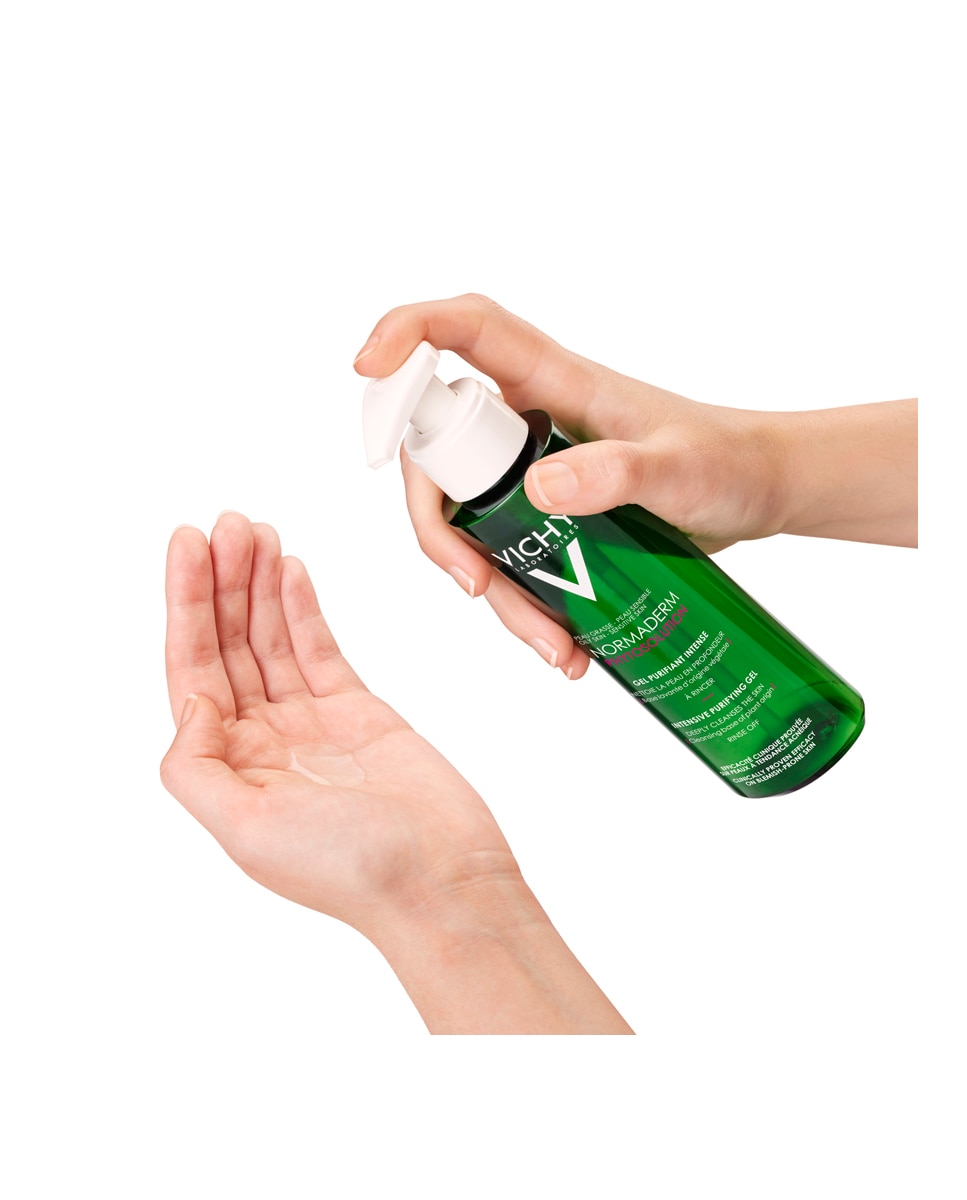 Gel Limpiador Purificante Ácido Salicílico Normaderm Phytosolution Vichy - 400 ml 4