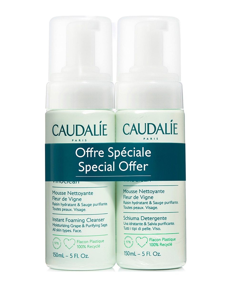 Caudalie - Duplo Espuma Limpiadora Fleur de Vigne Caudalie.