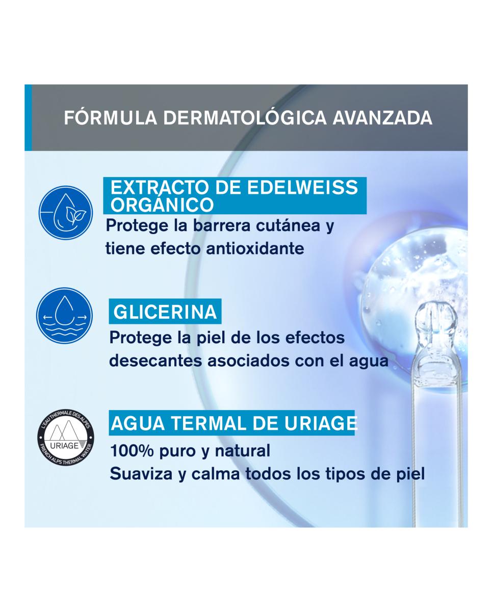 Espuma de Agua Limpiadora 150 ml Uriage - 150 ml 5