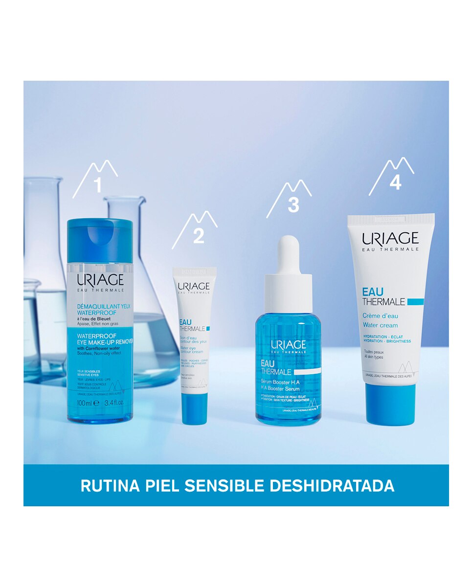 Desmaquillante De Ojos Waterproof De Uriage Con Agua De Aciano 100 ml Uriage - 100 ml 8