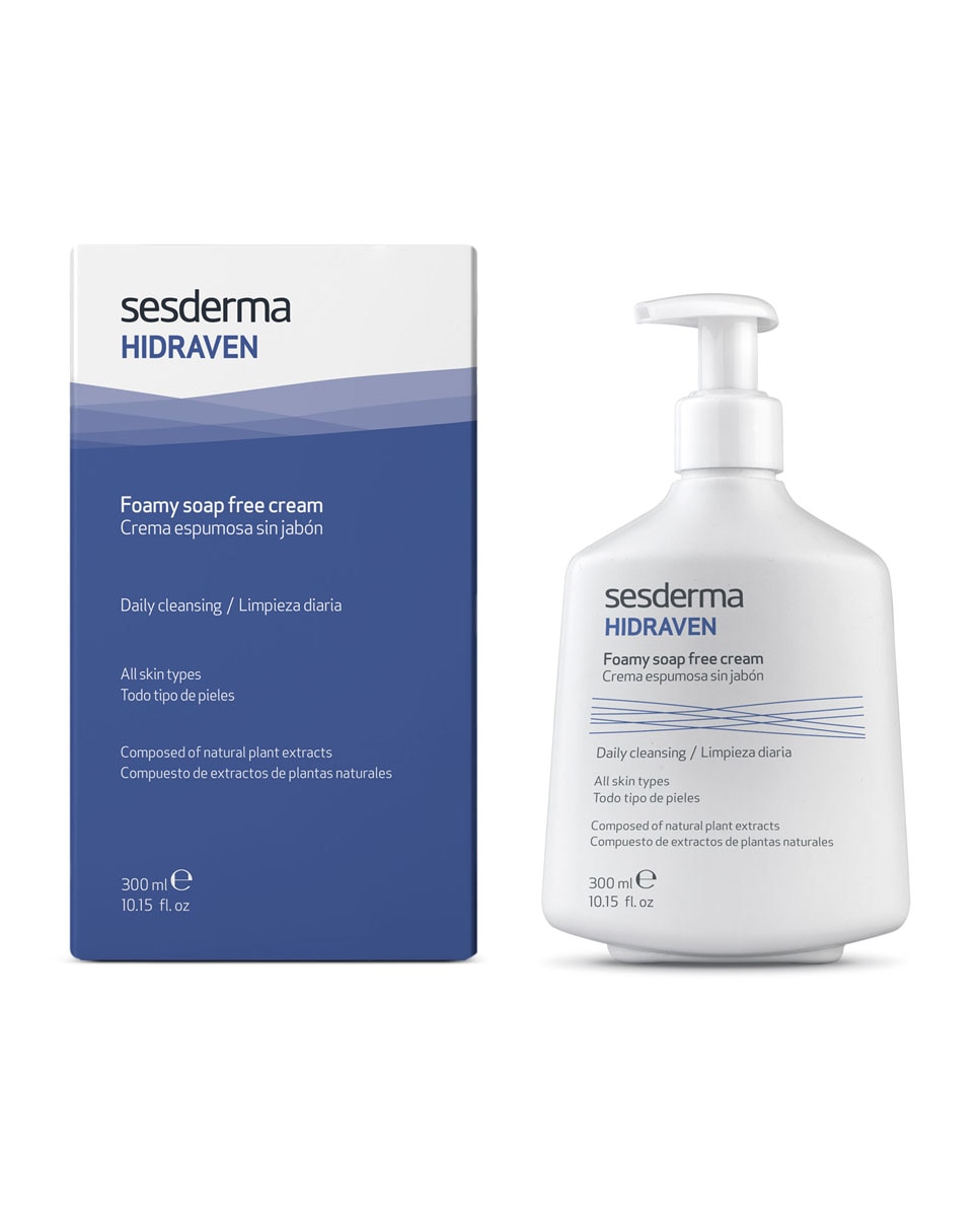 Crema Espumosa sin jabón Hidraven Sesderma - 300 ml 2