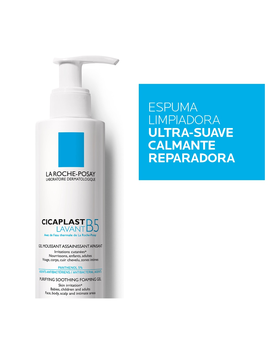 Crema Cicatrizante Cicaplast Gel Lavant B5 La Roche Posay - 200 ml 2