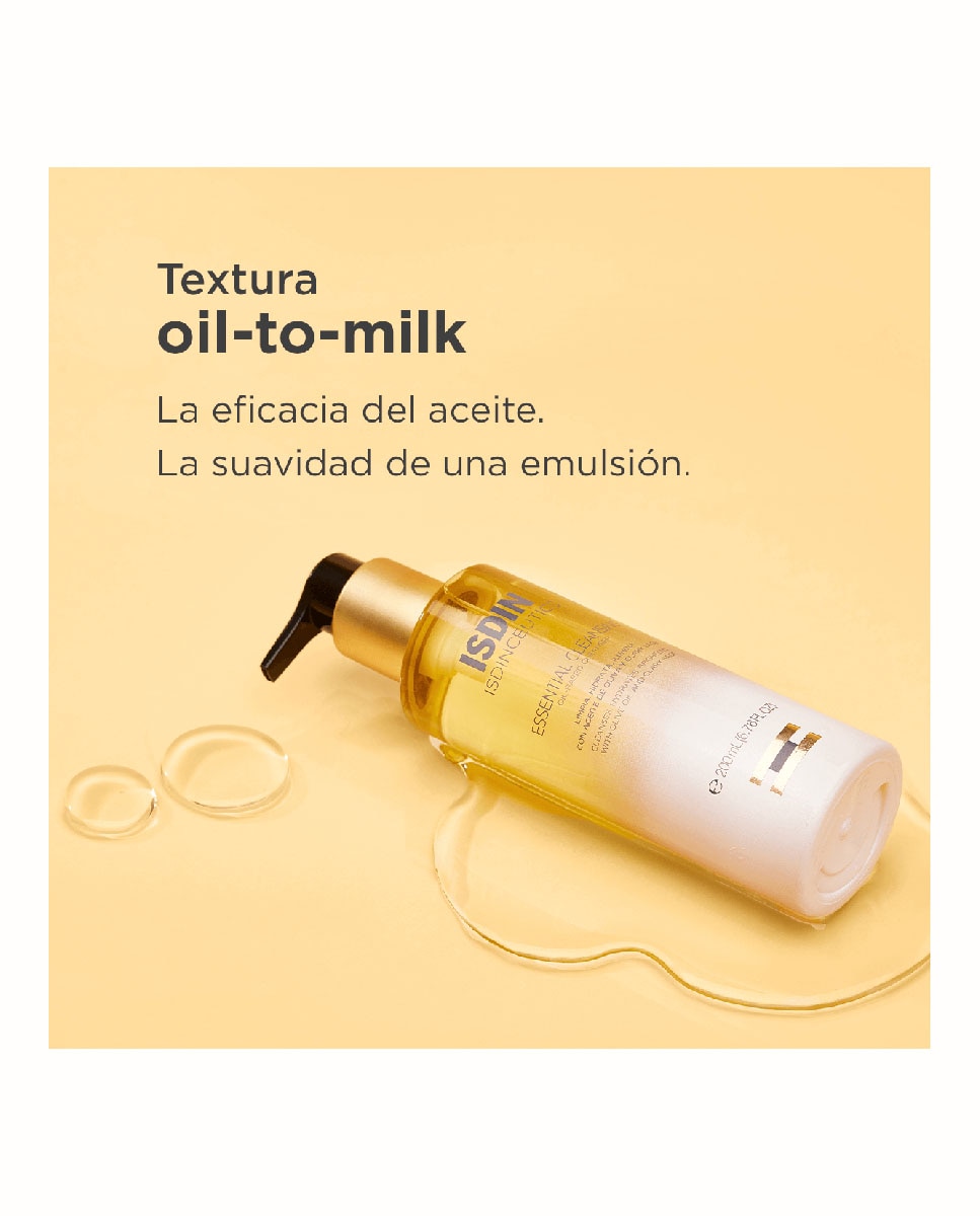 Aceite limpiador facial Essential Cleansing Isdinceutics - 200 ml 3