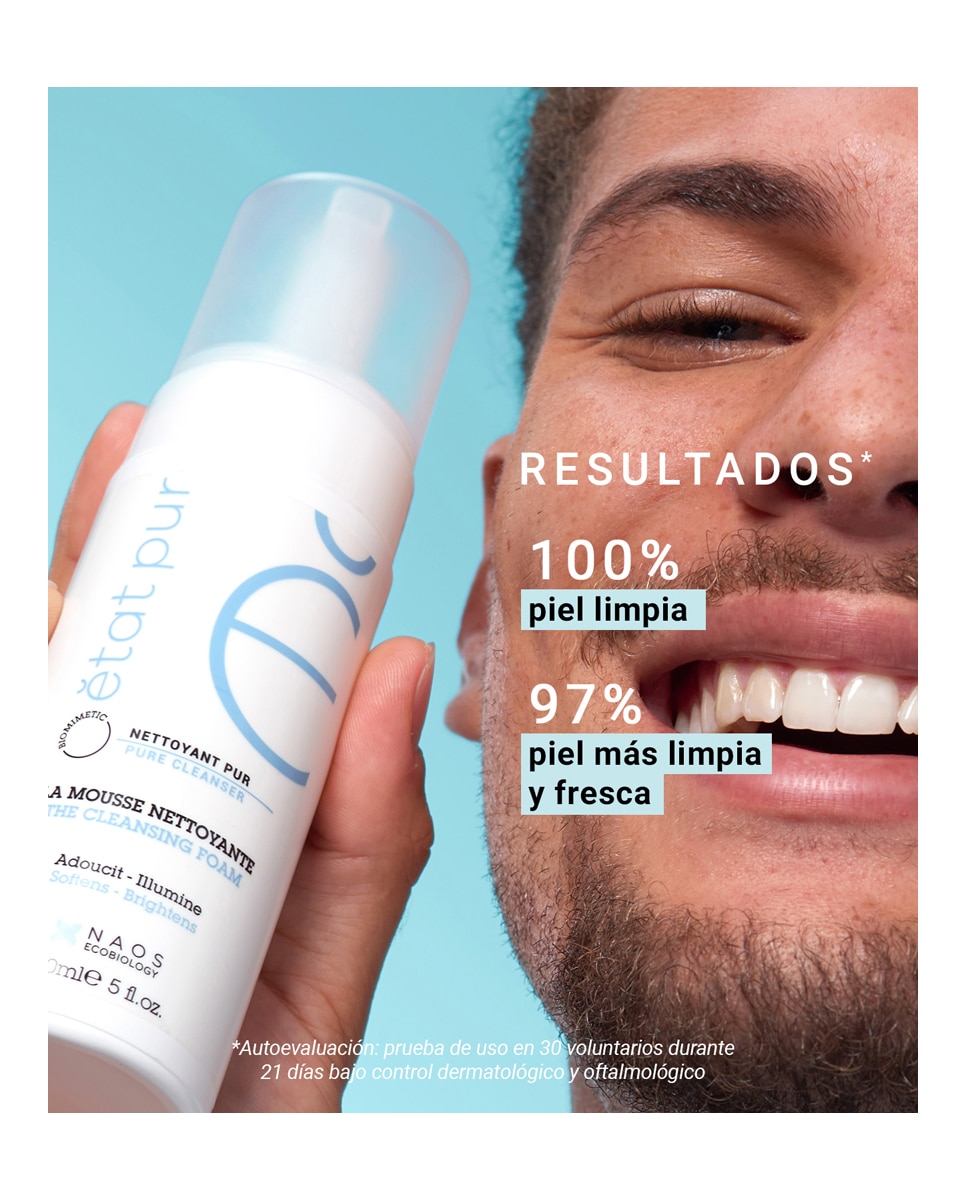 Limpiador Facial The Cleansing Foam 200 ml Etat Pur 3