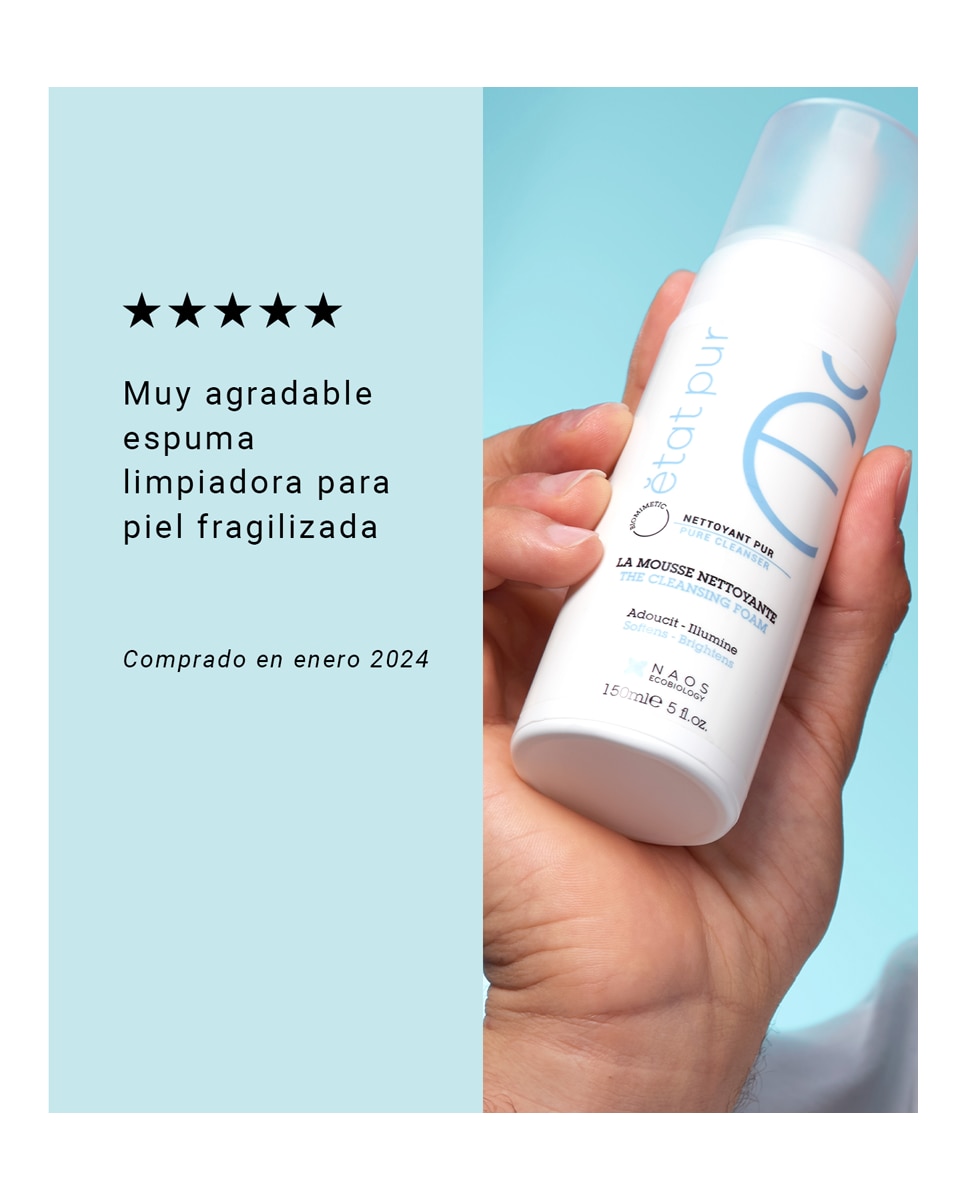 Limpiador Facial The Cleansing Foam 200 ml Etat Pur 5