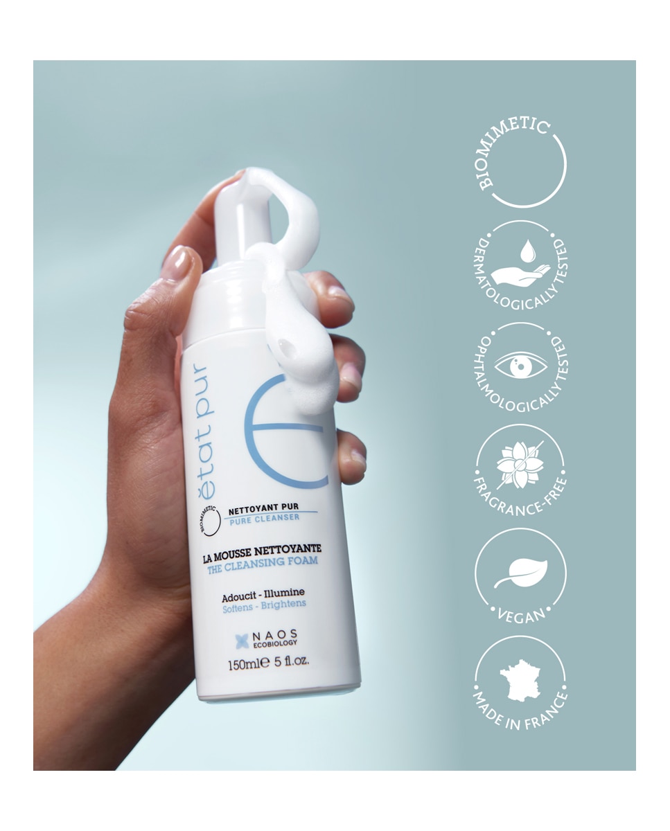 Limpiador Facial The Cleansing Foam 200 ml Etat Pur 8