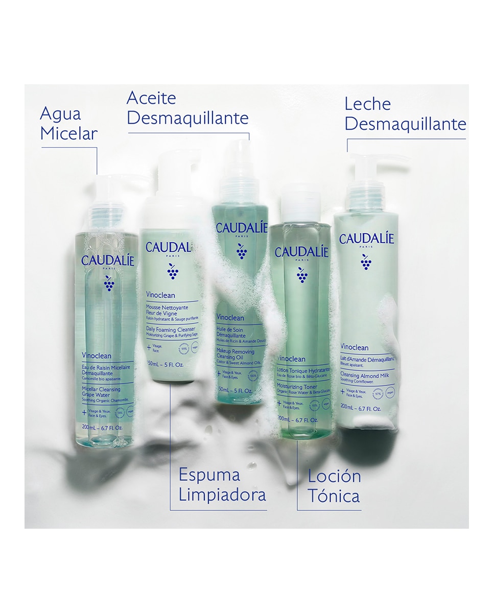 Imagen 11 de Loción Tónico Hidratante  400 ml Vinoclean Caudalie