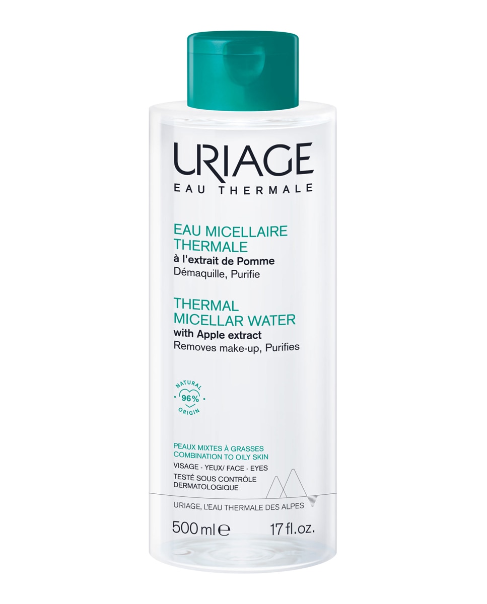 Agua Micelar Termal Pieles Mixtas a Grasas Uriage - 500 ml 1