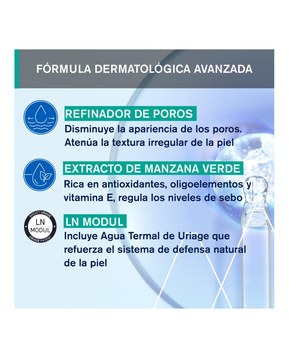 Agua Micelar Termal Pieles Mixtas a Grasas Uriage - 500 ml 5