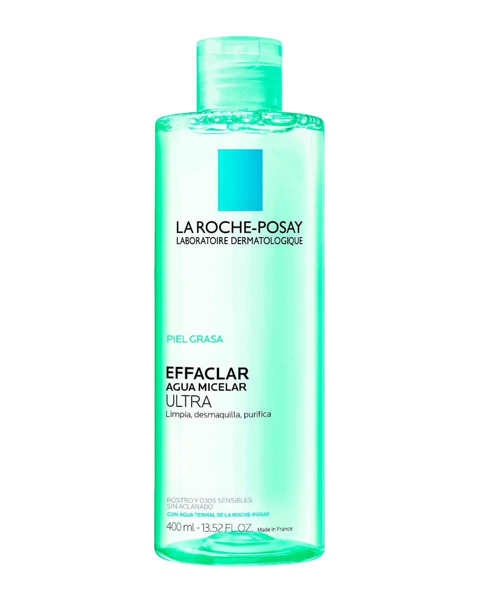 Agua Micelar ULTRA Effaclar Limpiador facial purificante 400ml 400 ml  La Roche Posay