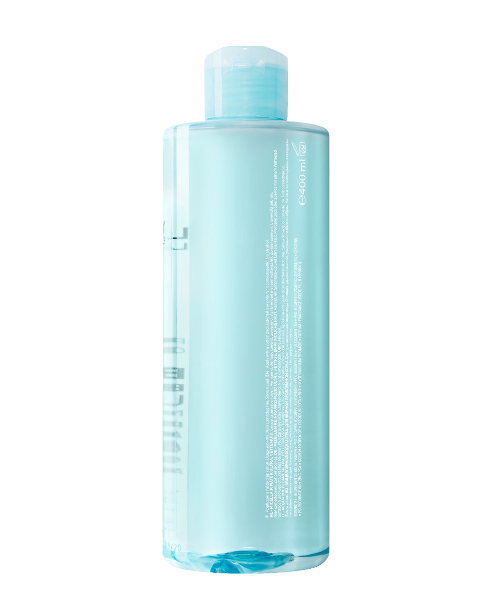 Agua Micelar ULTRA Effaclar Limpiador facial purificante 400ml La Roche Posay - 400 ml 4