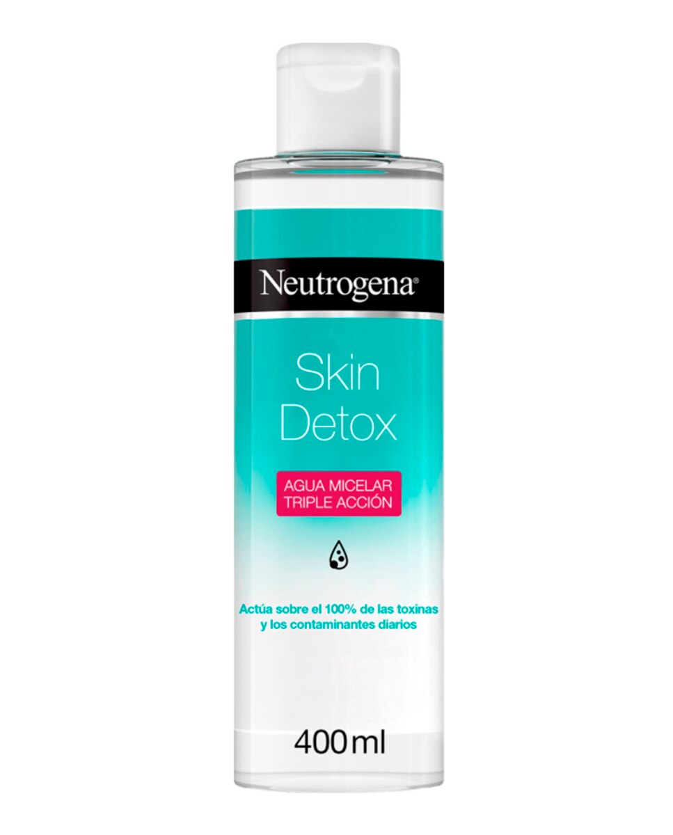 Agua Micelar Triple Acción Skin Detox 400 ml Neutrogena - 400 ml 1