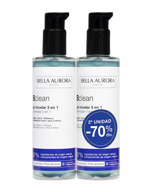 Imagen 0 de Gel micelar 3 en 1 BClean Bella Aurora