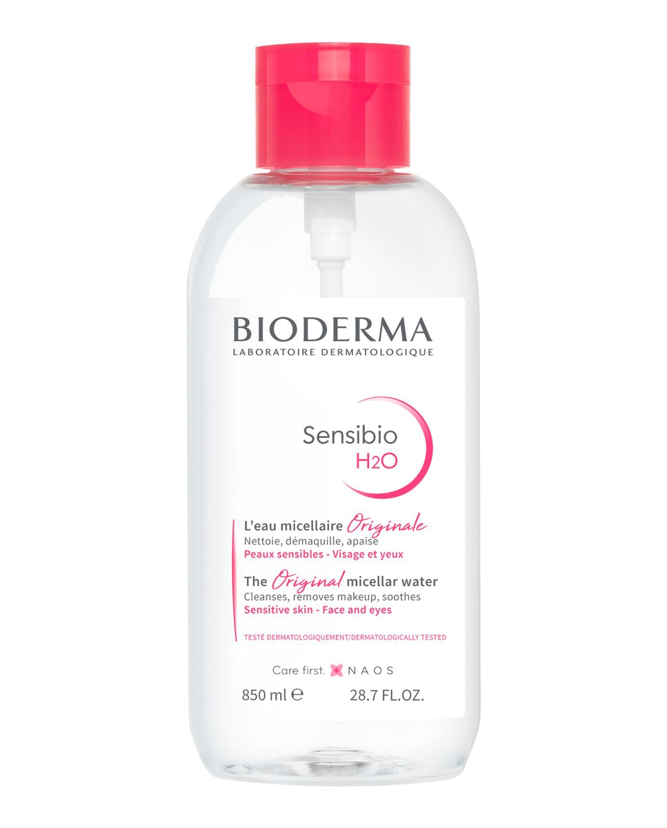 Agua Micelar Sensibio H2O PUMP Bioderma - 850 ml 1