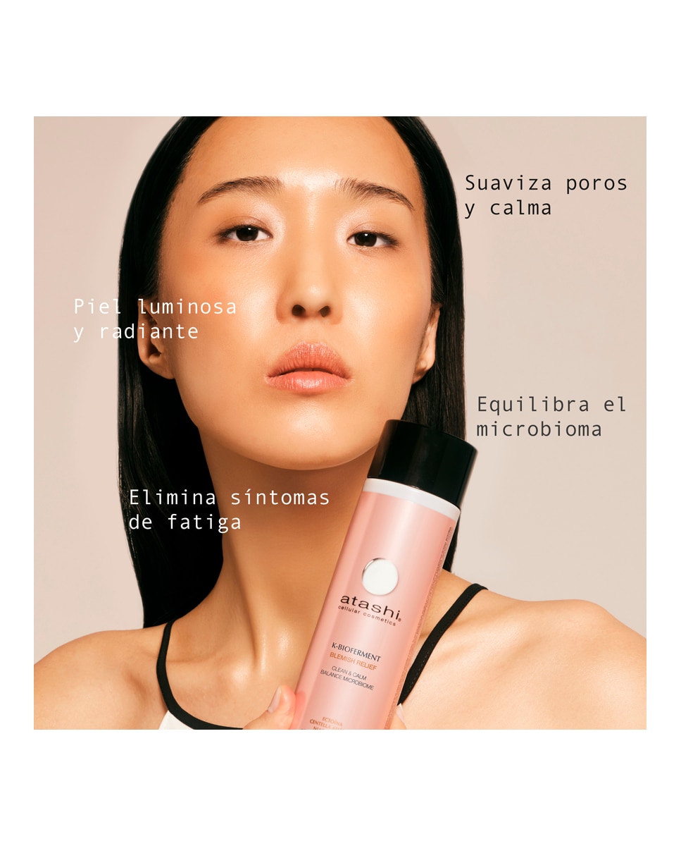 Agua Micelar K-Bioferment Piel Sensible Atashi - 250 ml 2