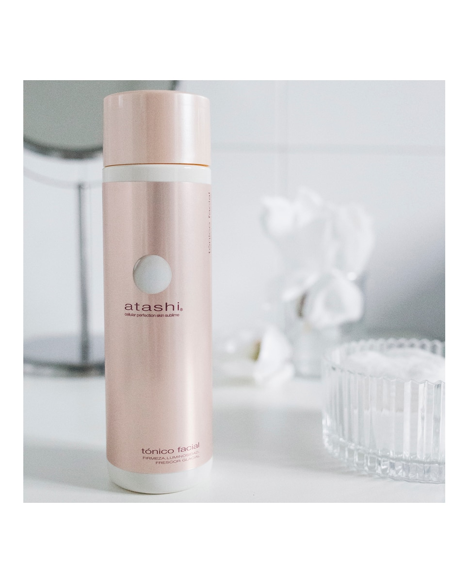 Tónico Hidratante Ácido Glicólico Firmeza Luminosidad 250 ml Atashi 250 ml 6