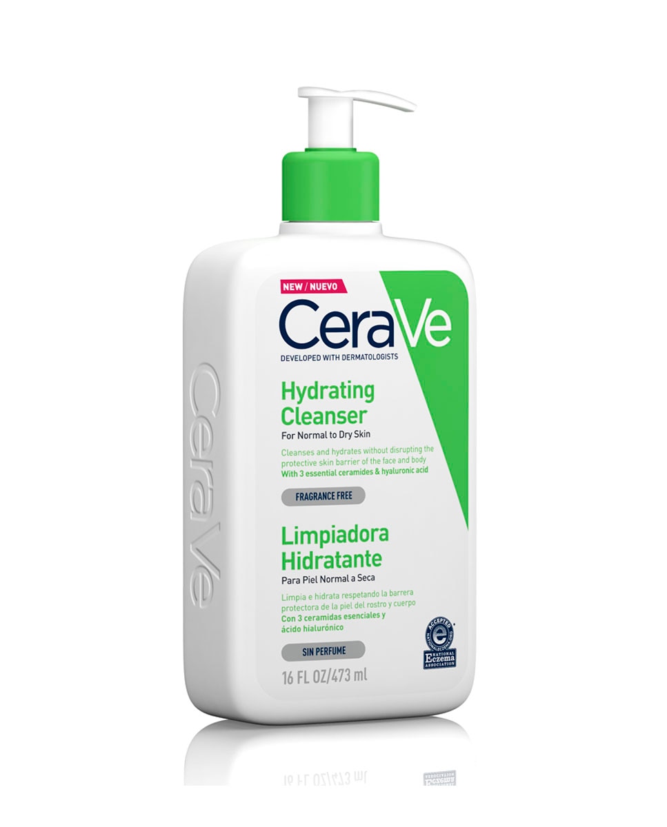Gel Limpiador Hidratante Para Piel Normal Y Seca Con Tres Ceramidas Esenciales Y Ácido Hialurónico 473 ml Cerave - 473 ml 2