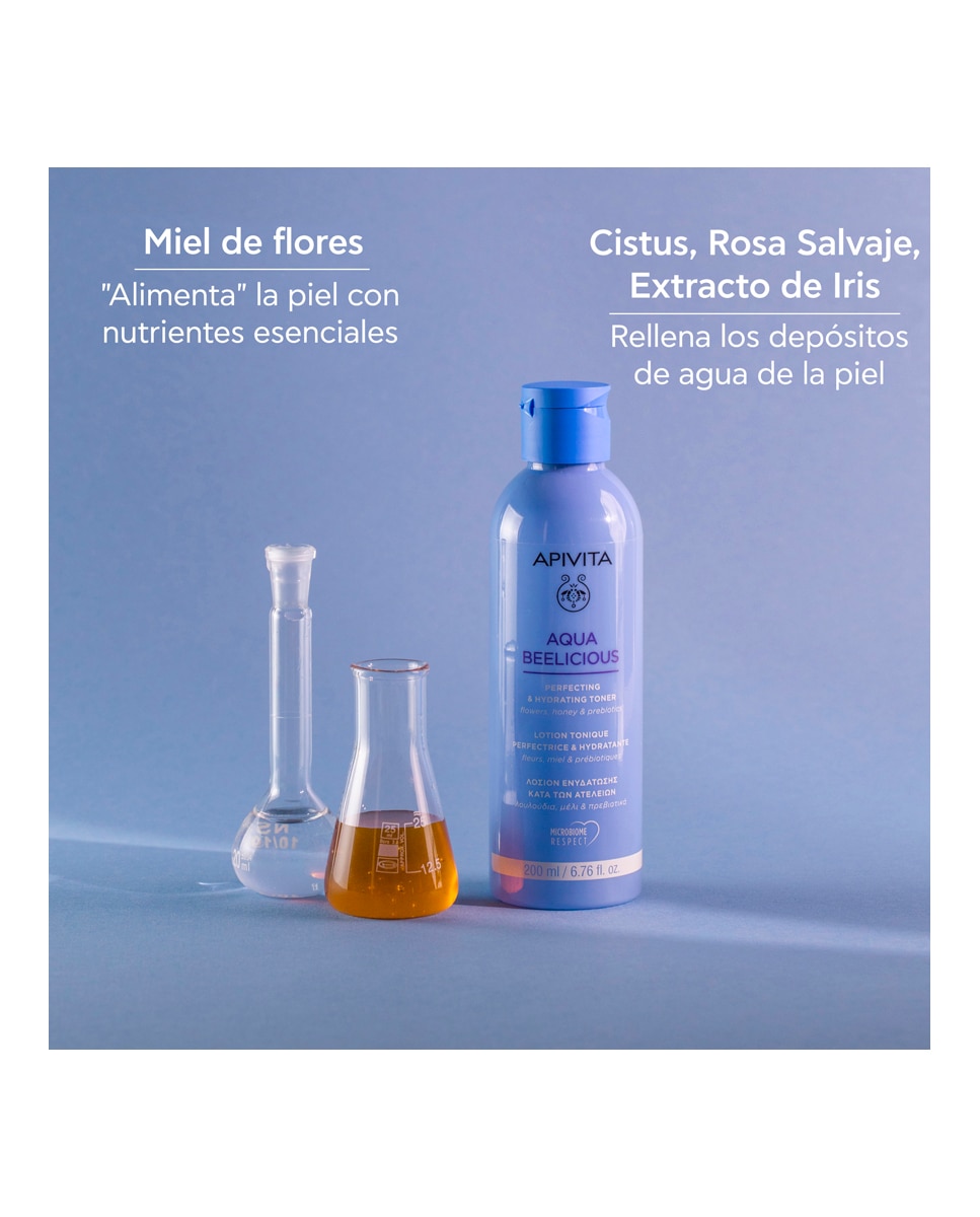 Tónico Aqua Beelicious Apivita - 200 ml 4
