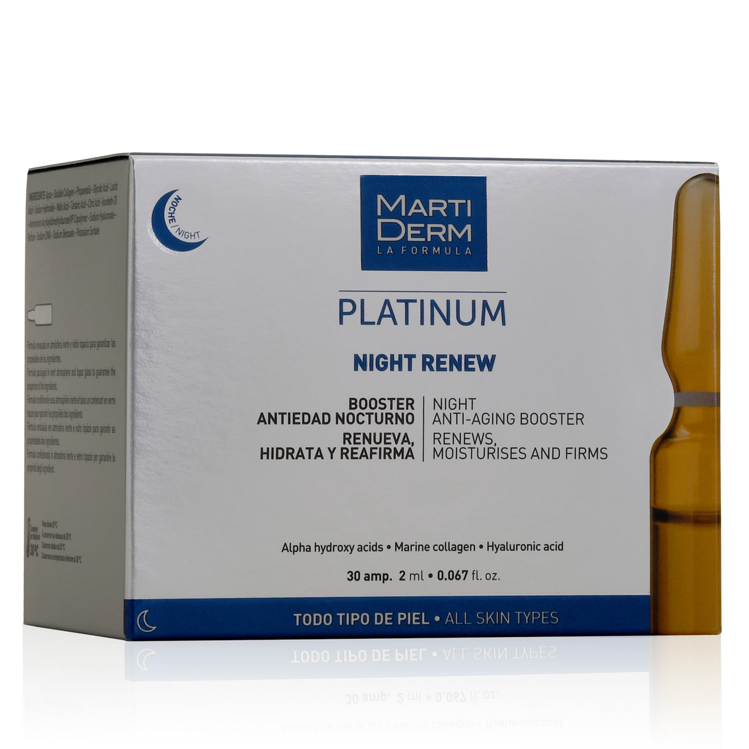30 Ampollas Antiedad Alfa Peeling Platinum MartiDerm 3