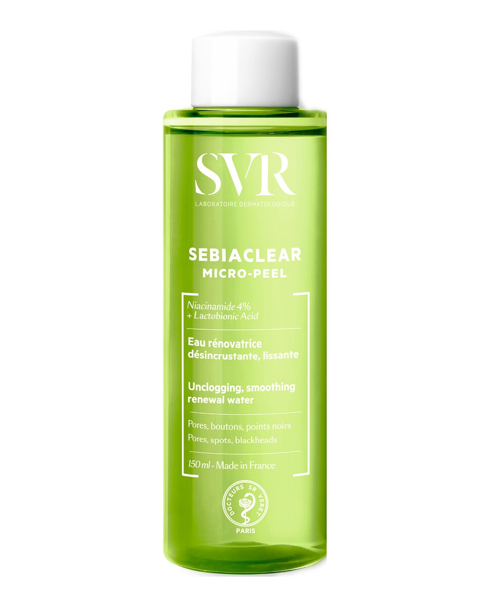 Agua dermatológica Sebiaclear Micro-peel SVR 1