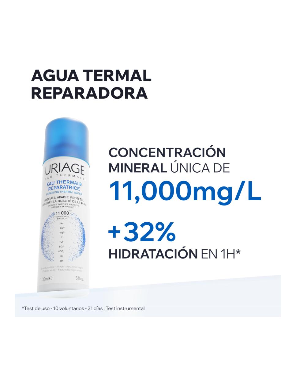 Agua Termal Reparadora 300 ml Uriage - 50 ml 3