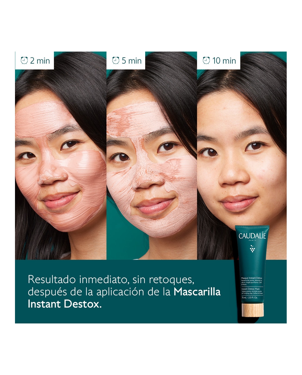 Mascarilla Detox Vinergetic Caudalie - 75 ml 3
