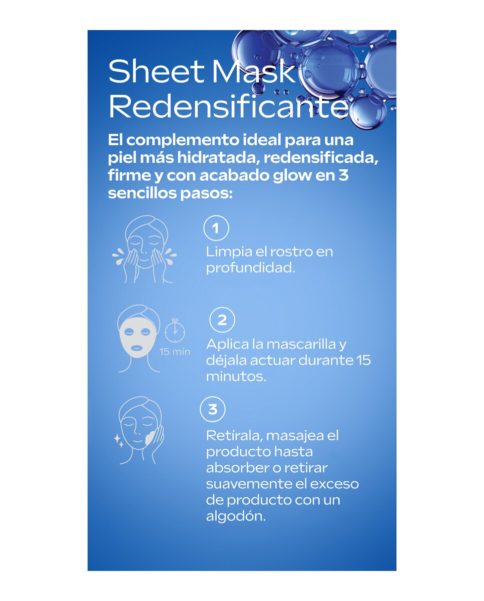 Mascarilla Sheet Mask Redensificante Weleda 4