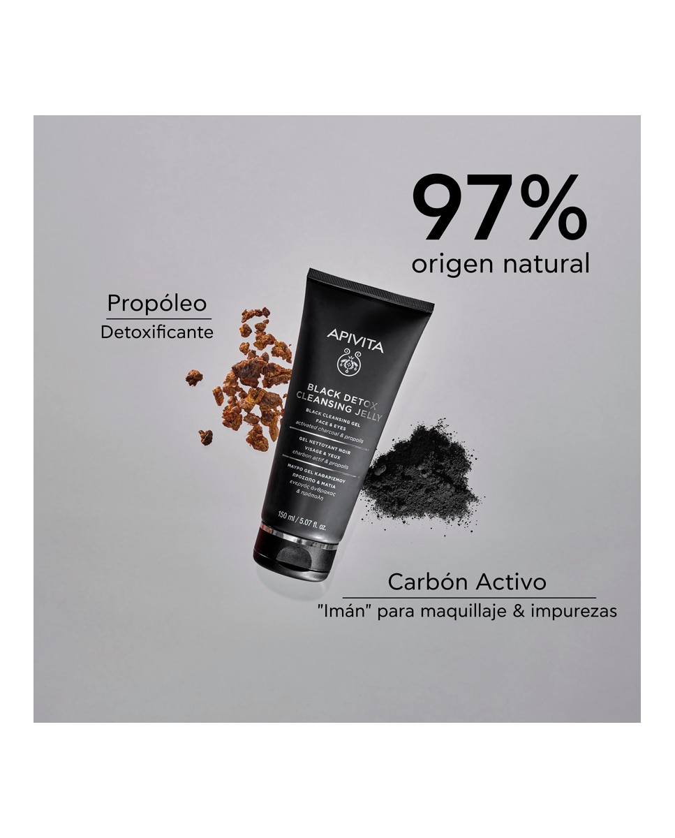 Gel Limpiador Facial Detox 150 ml Apivita - 150 ml 4