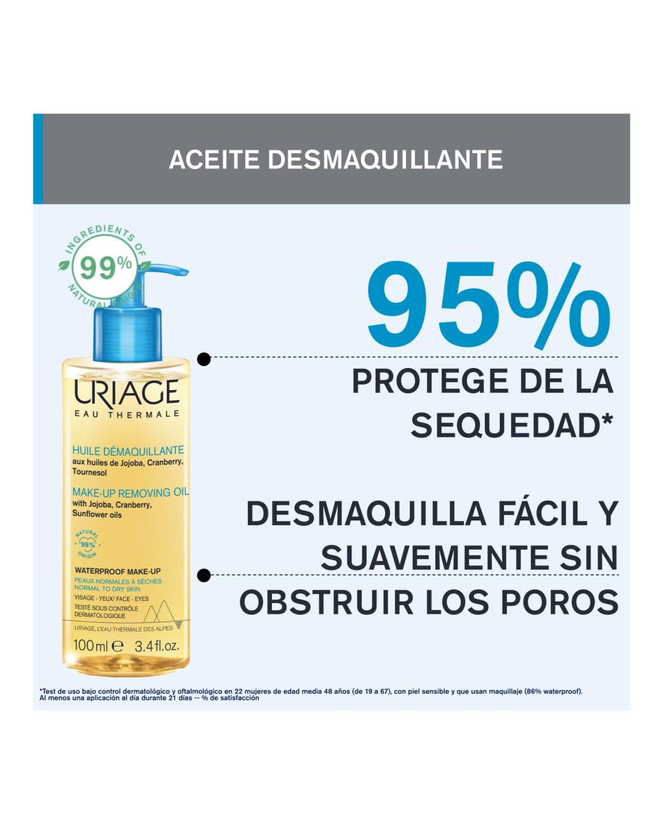 Aceite Desmaquillante 100ml Uriage - 100 ml 3