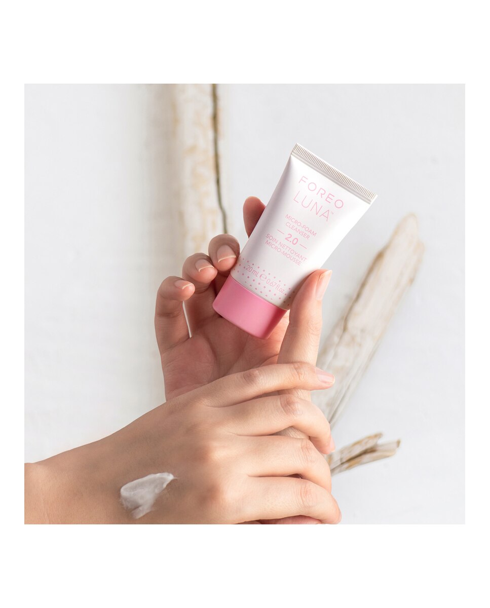 LUNA™ Gel limpiador facial diario de suave microespuma 20 ml FOREO - 20 ml 4