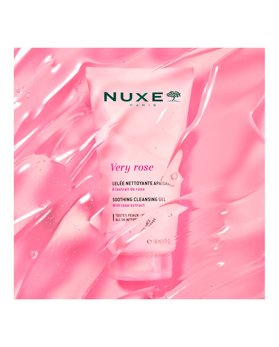 Gel Limpiador Calmante Very Rose 150 ml Nuxe - 150 ml 4