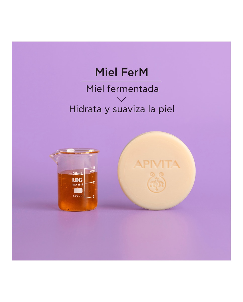 Desmaquillante Facial Sólido 80 g Apivita - 80 g 7