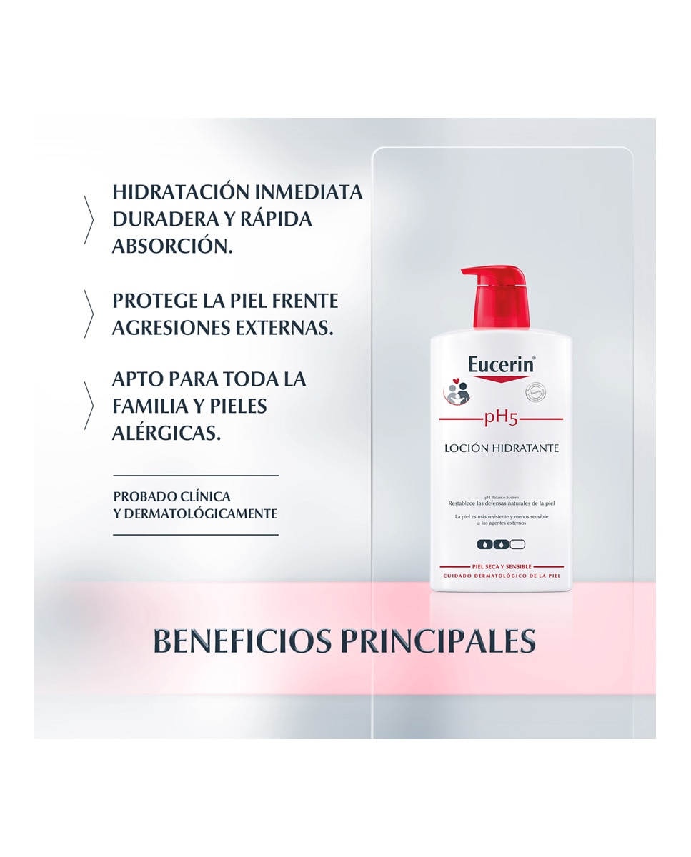 Loción pH5 Eucerin® - 1000 ml 2