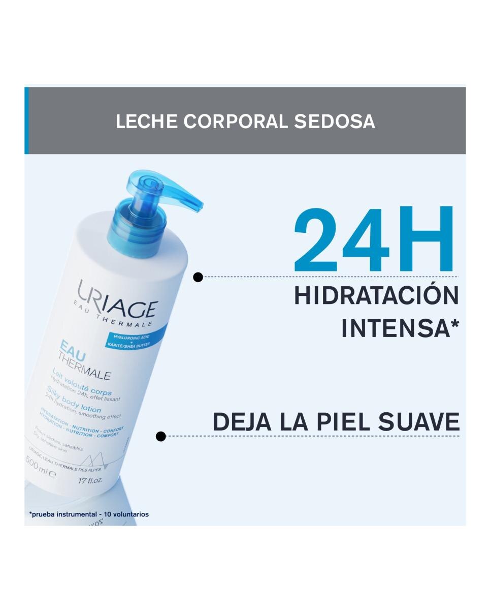 Leche Sedosa Eau Thermale 500 ml Uriage - 500 ml 4