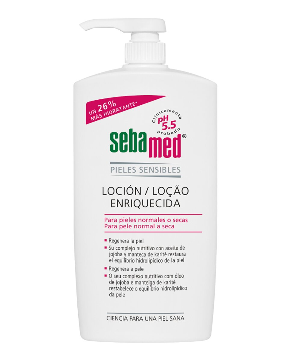 Sebamed - Loción Enriquecida Hidratante Sebamed.
