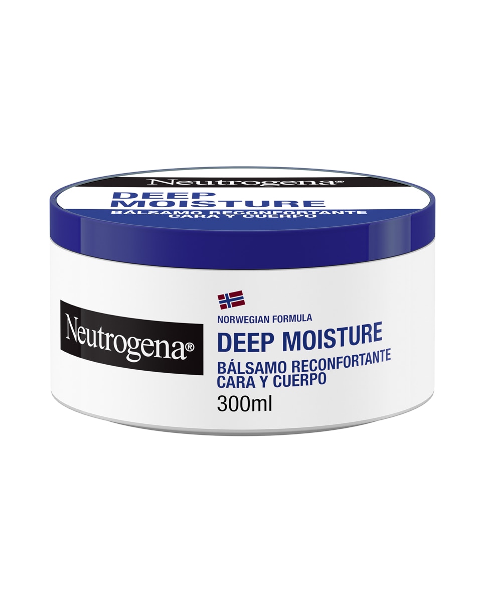 Neutrogena - Bálsamo corporal cara y cuerpo Deep Moisture Neutrogena.