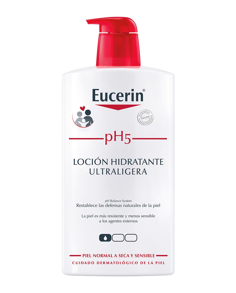 Locion Hidratante Ultraligera PH5 1000 ml Eucerin - 1000 ml 1