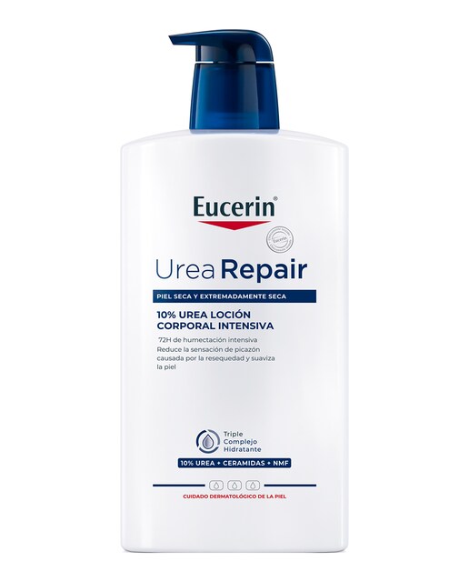 Loción Hidratante Intensiva UreaRepair 10% Urea 1000 ml Eucerin