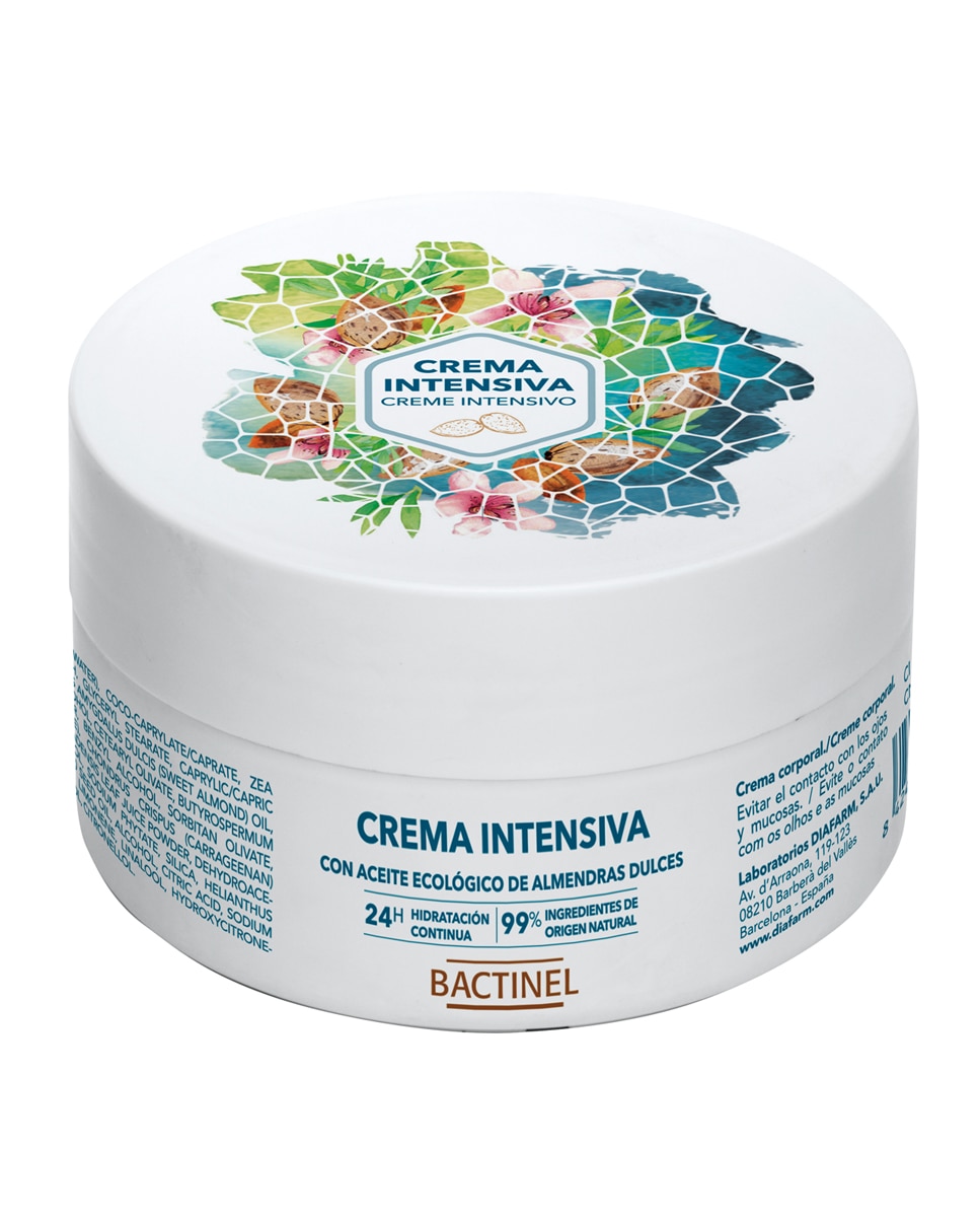 Imagen 0 de Crema Intensiva Natural 24H 200 ml Bactinel