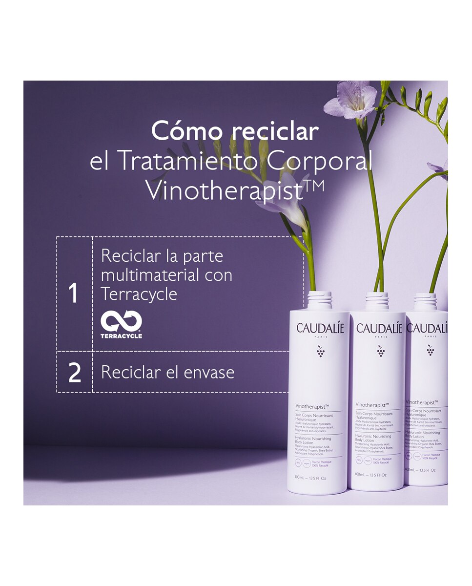 Tratamiento Corporal Vinotherapist Caudalie - 400 ml 5