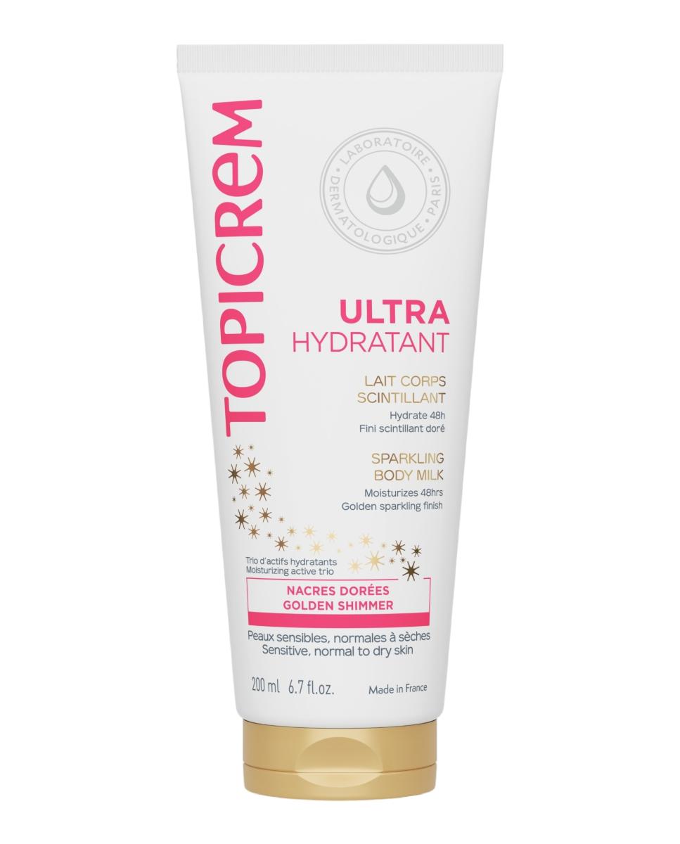 Topicrem - Leche Ultra-Hidratante Corporal Dorada 200 ml Topicrem.