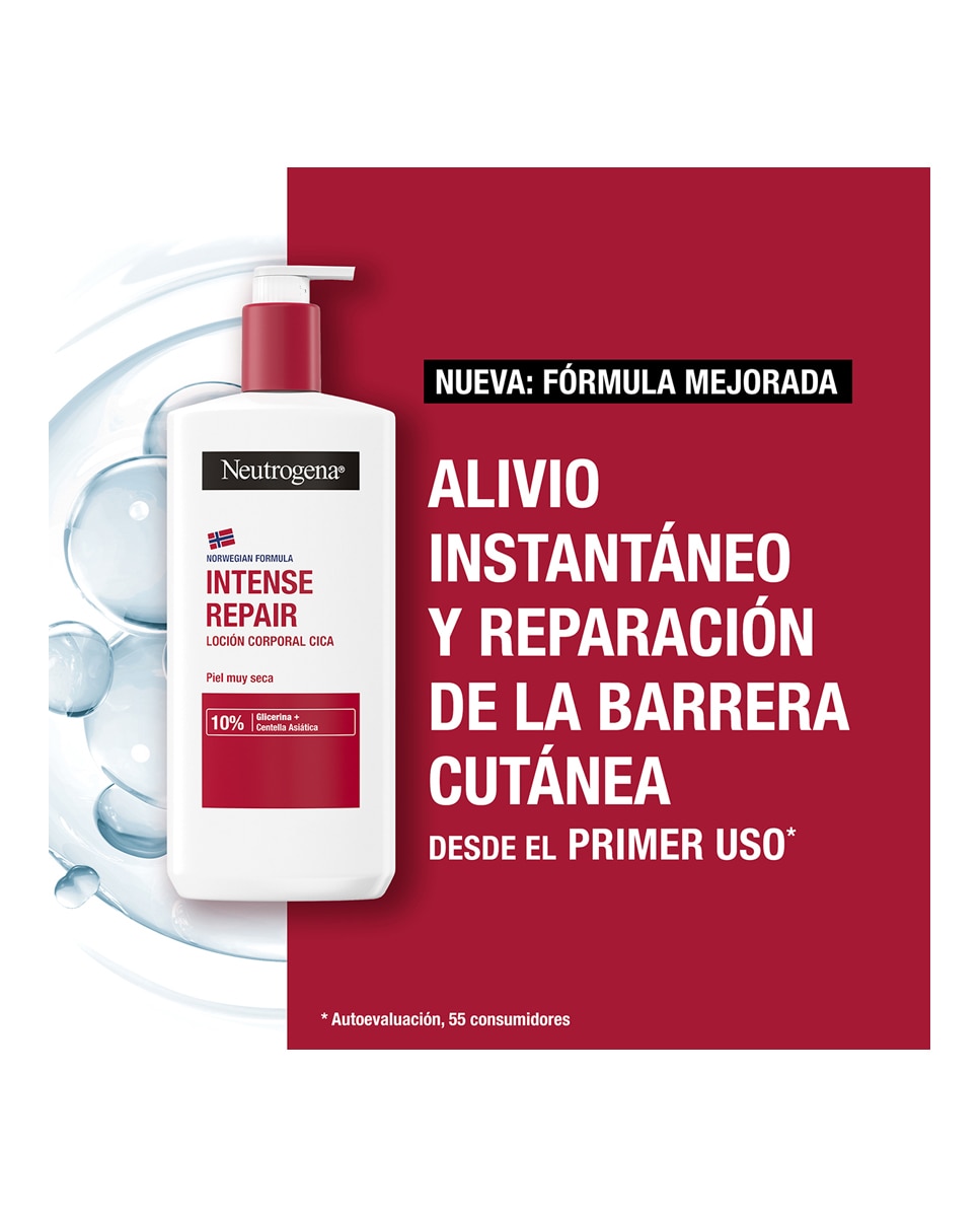 Loción CICA Reparación Intensa Fórmula Noruega Neutrogena 7