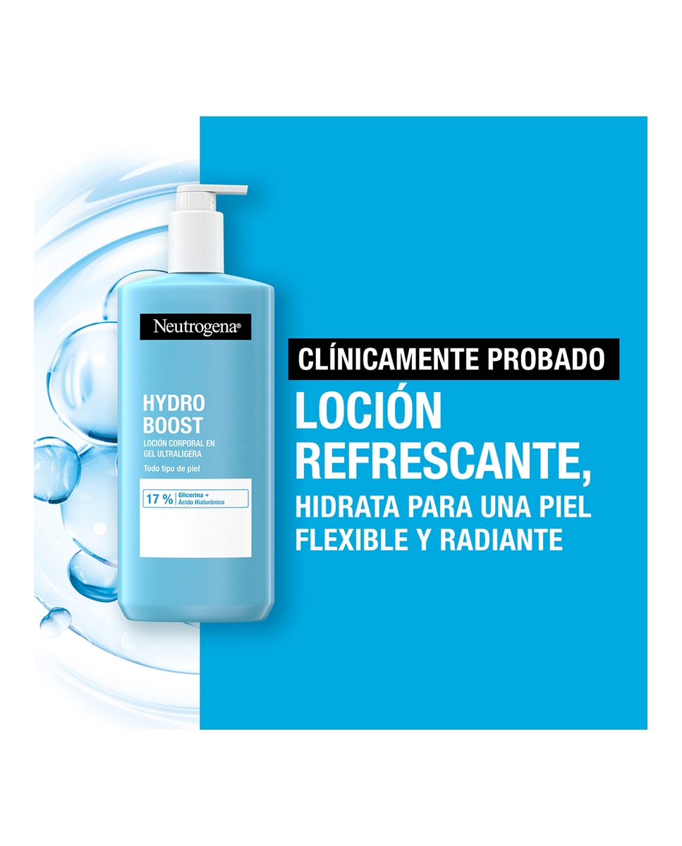 Loción en Gel Ultraligera Hydro Boost Neutrogena - 400 ml 7