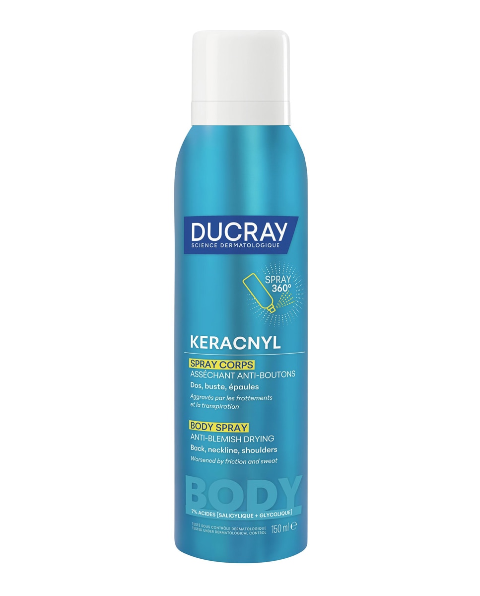 Spray Corporal secante antiimperfecciones Keracnyl 150 Ml Ducray 1
