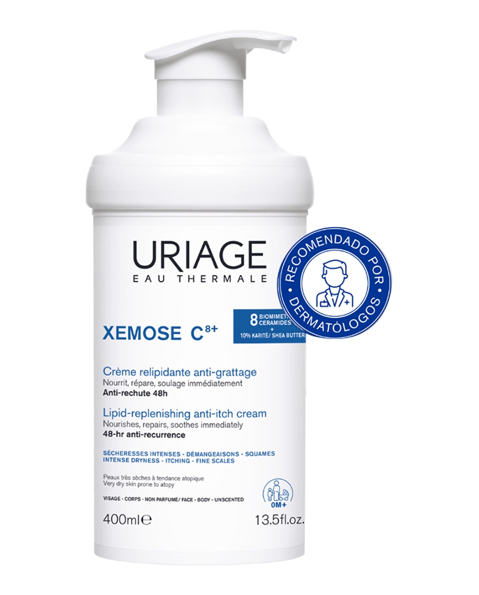 Uriage - Xémose Crema Corporal Relipidizante Anti-irritaciones 400 ml Uriage.