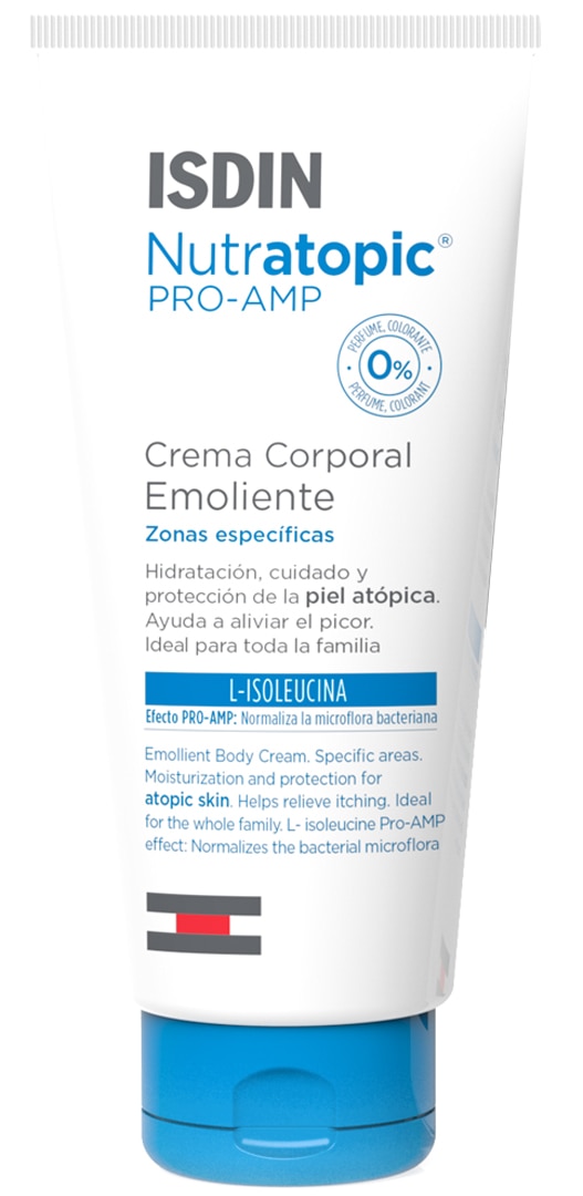Crema emoliente Piel atópica Nutratopic Pro-AMP Isdin - 200 ml 1
