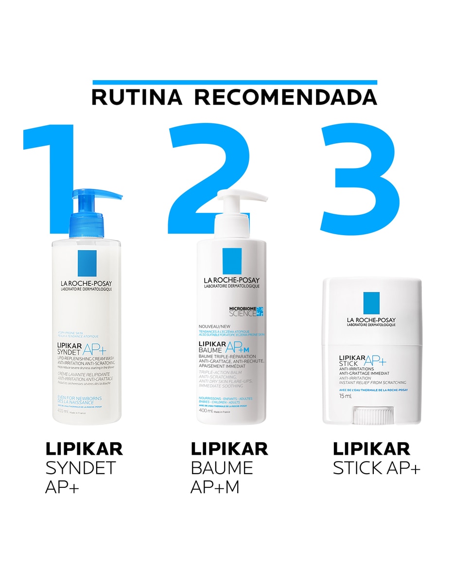 Bálsamo Emoliente Lipikar Baume AP+ M La Roche Posay - 400 ml 2