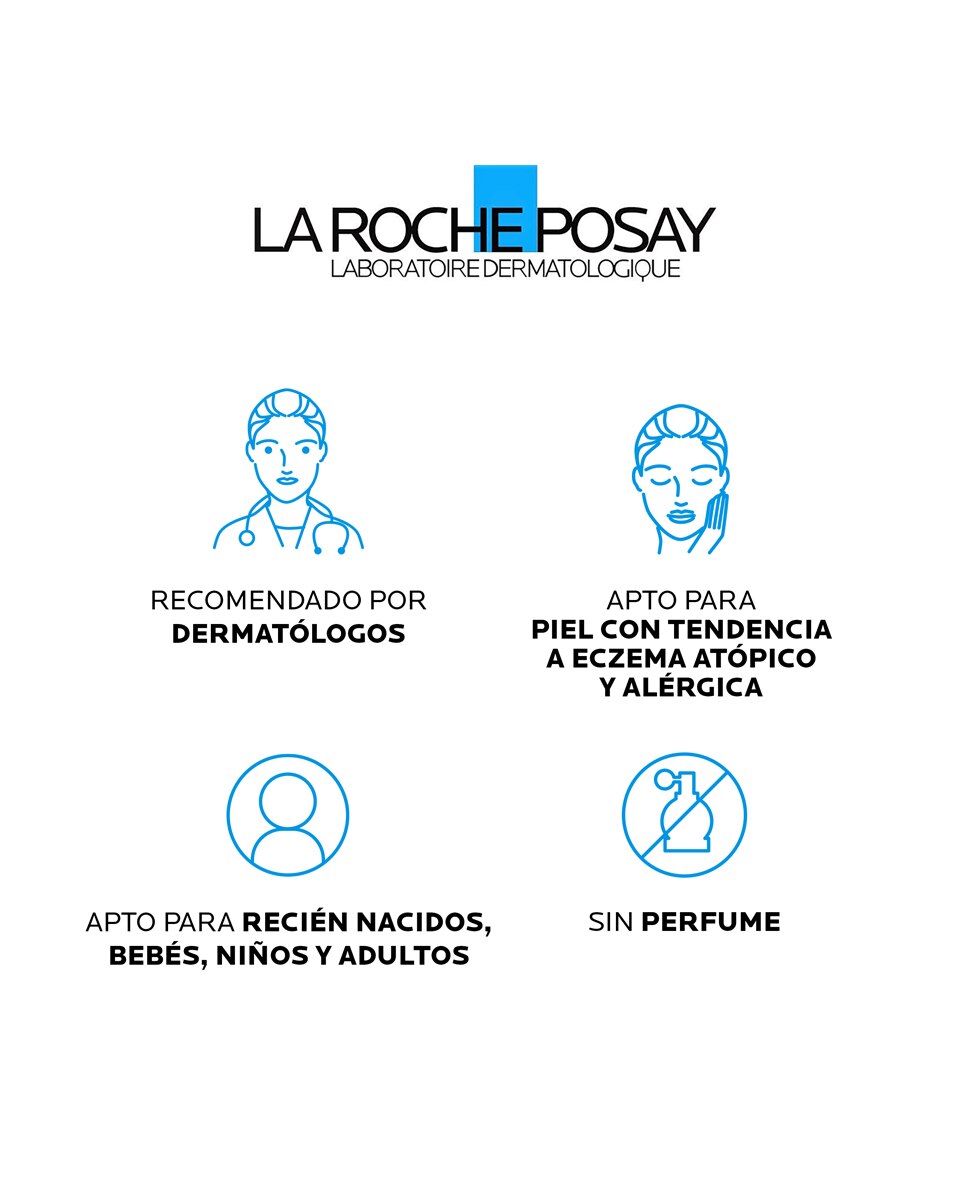 Bálsamo Hidratante Corporal Lipikar Baume AP+M Carton tube Piel Atópica 200 ml La Roche Posay - 200 ml 2