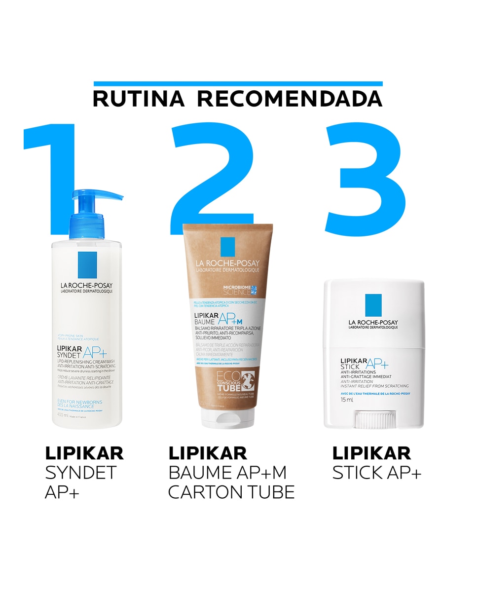 Bálsamo Hidratante Corporal Lipikar Baume AP+M Carton tube Piel Atópica 200 ml La Roche Posay - 200 ml 8