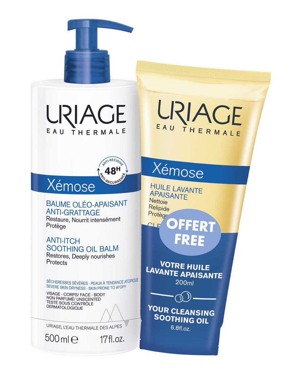 Uriage - Pack Balsamo Xémose 200ml Uriage.